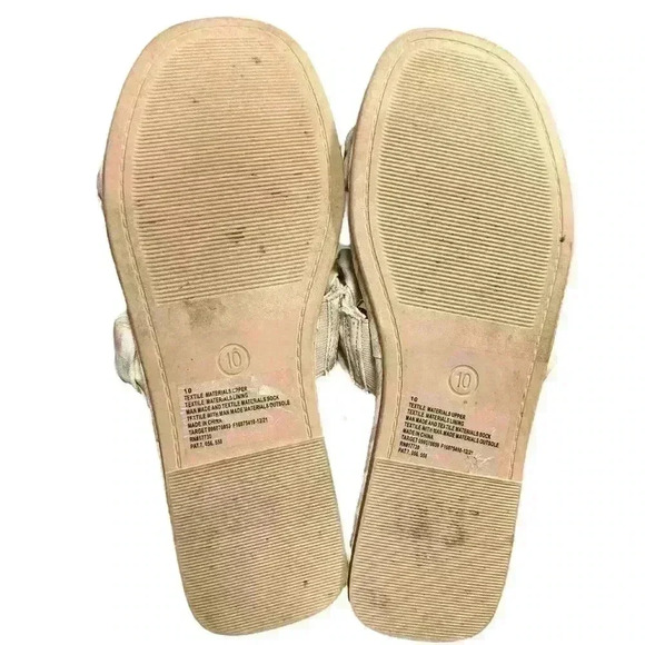 Universal Thread Women's Meg Knotted Slide Sandals Size 10 - Picture 5 of 6